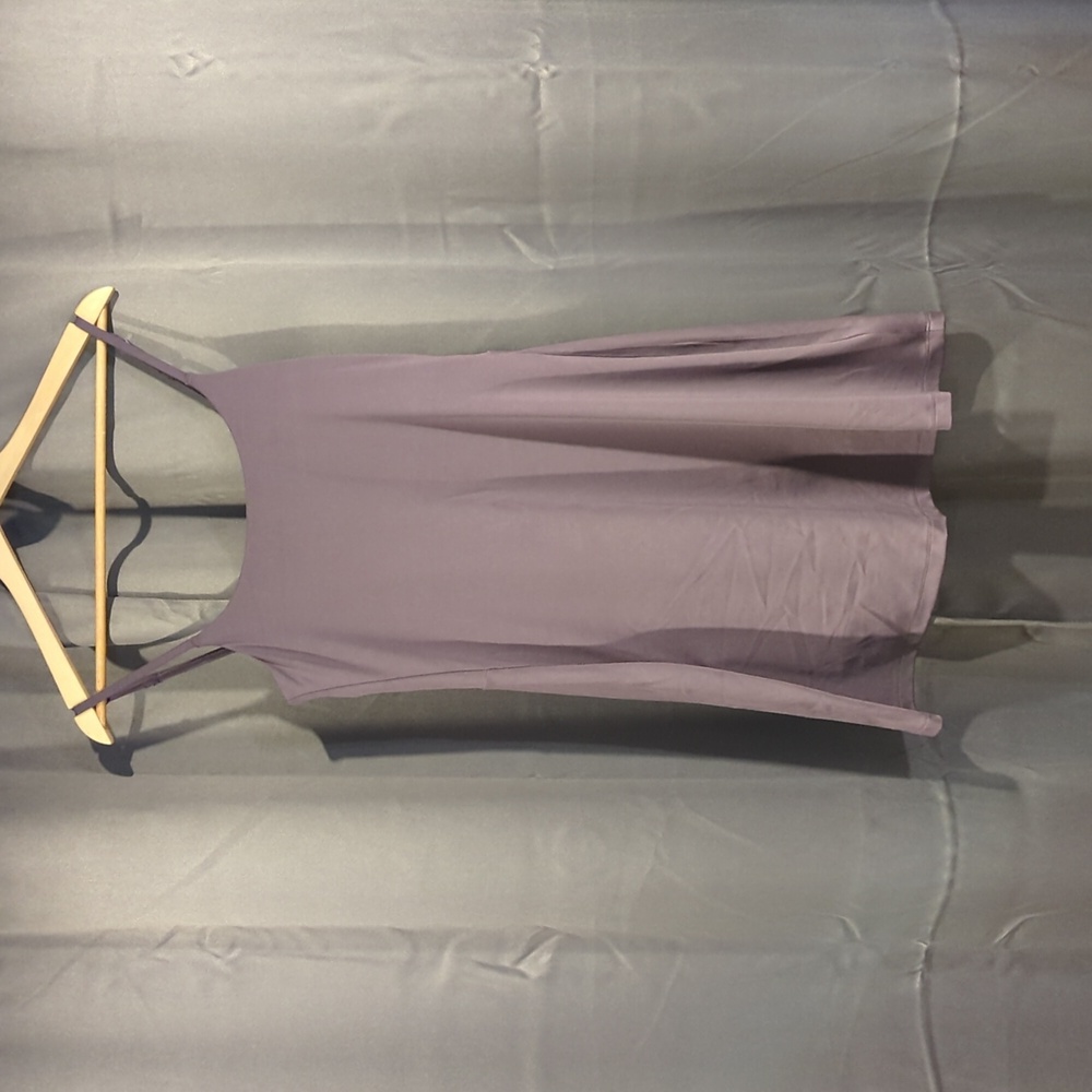 Girlfriend Collective Purple Sports Dress Size L